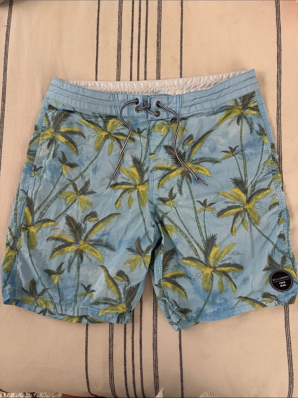 Billabong Palm-Print Swim Shorts